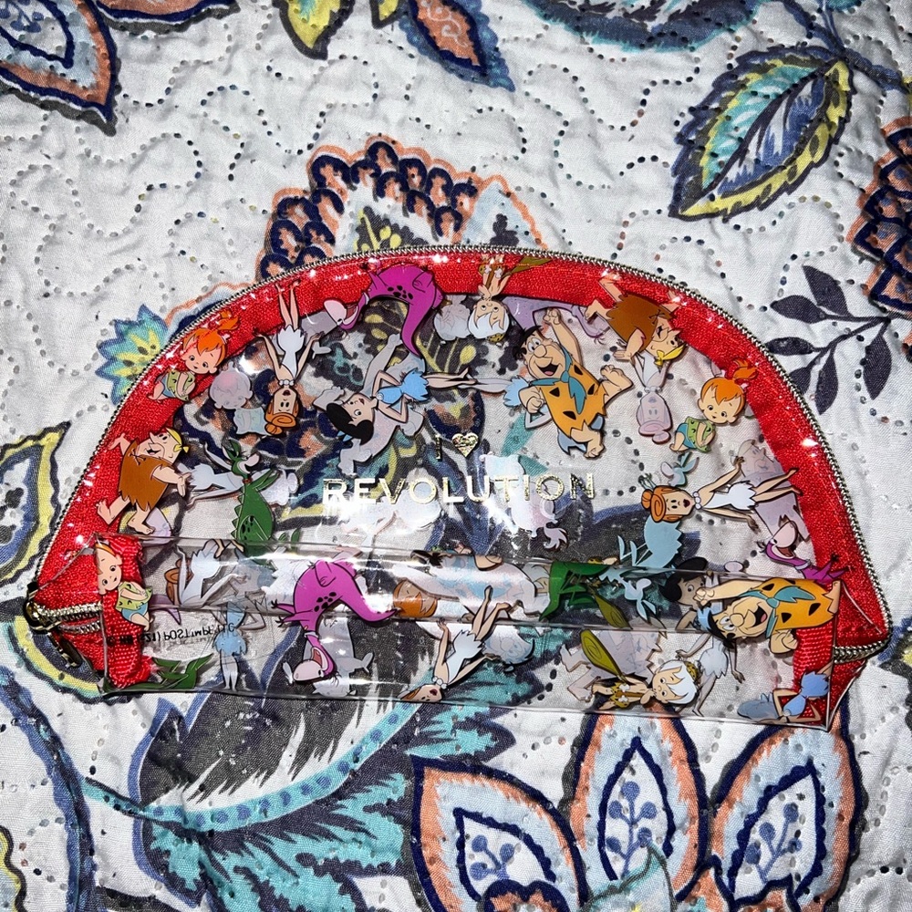 The Flintstones Makeup Bag